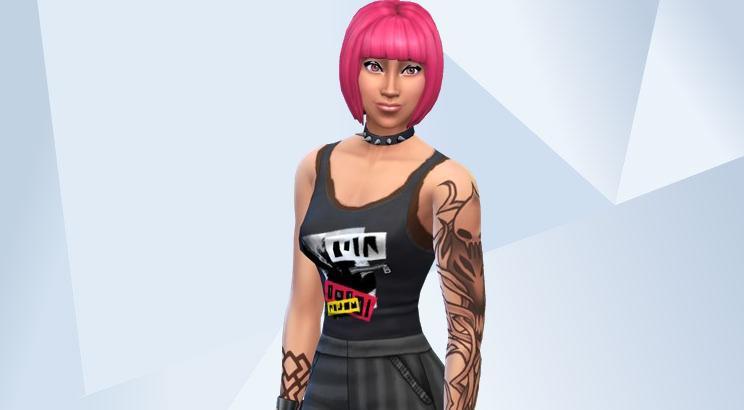 The Sims The Gallery Official Site - rocker chick baby