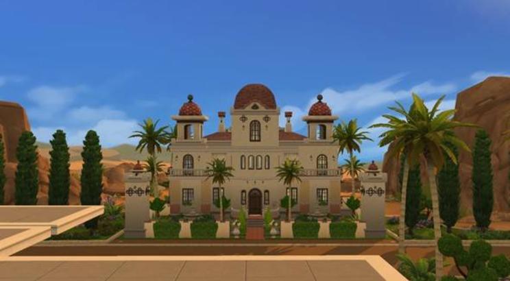 Desert Oasis Manor - The Sims - The Gallery - Official Site