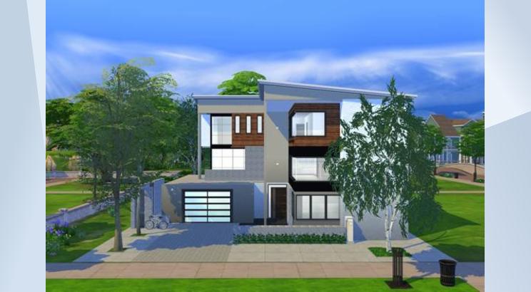 Download Sims 4 modernes strandhaus Desktop Wallpaper Sims 4 Modernes Strandhaus
