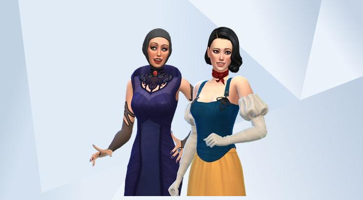 Snow White+The Evil Queen by Ionallama21
