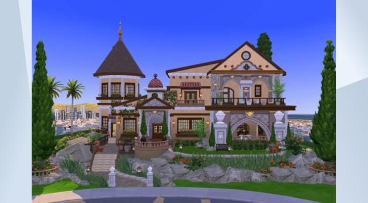 Tuscan Dream Mansion by KateEmerald