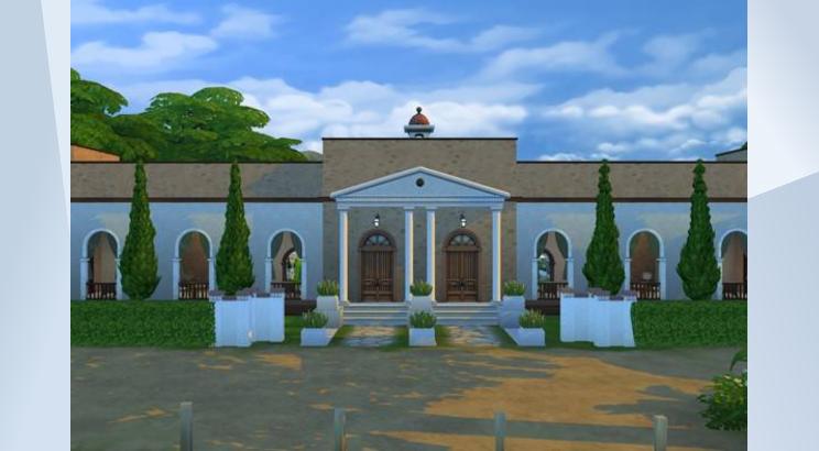 Riviera Retreat Poolhouse by Maxis