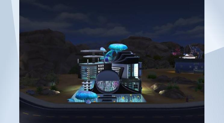 Modern Alien House NoCC by KaruPlays