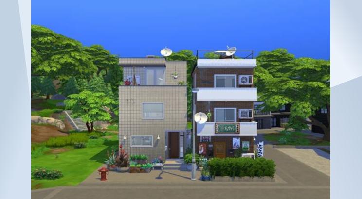 Japanese Rental Apartment by ranidaysims