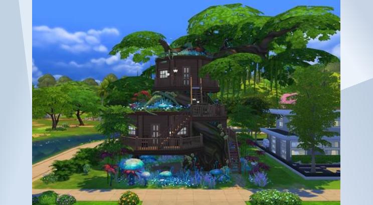 Magical Fairy Treehouse by kraussk9