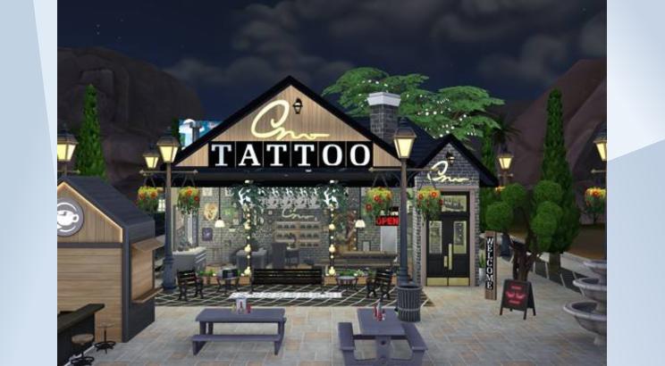 Tattoo Shop & Food Venue by joshneyy