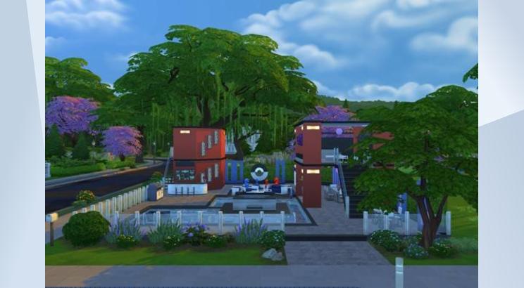 Modern & Chic Terrace by Maxis