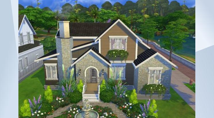Brown Riverside Home by MaggieAnnWigg