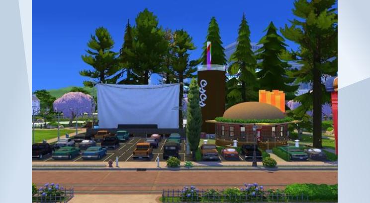 Le Drive burgerSims by reverlautre