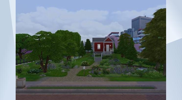 Little Red Tiny Home by Maxis
