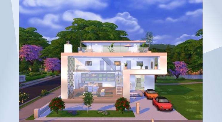 Casa Moderna de Vidro by 116449MMendes