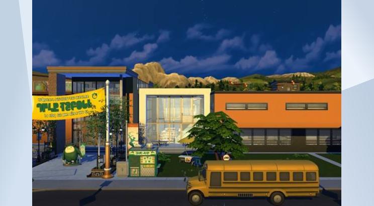 Copperdale Highschool by pxlombi