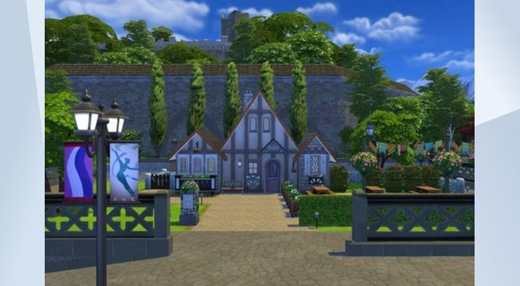 Friends’ N Burg Garden by Maxis
