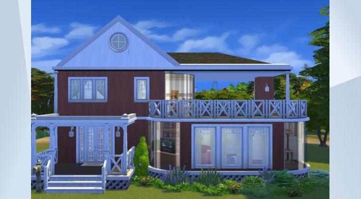 Red Family Home by VinnyEnbyFae