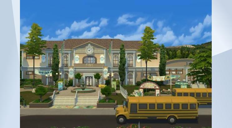 90s High School by SimCubeez