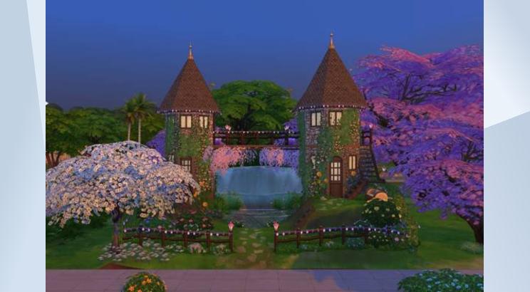 Cherry Blossom Towers by BinPixie