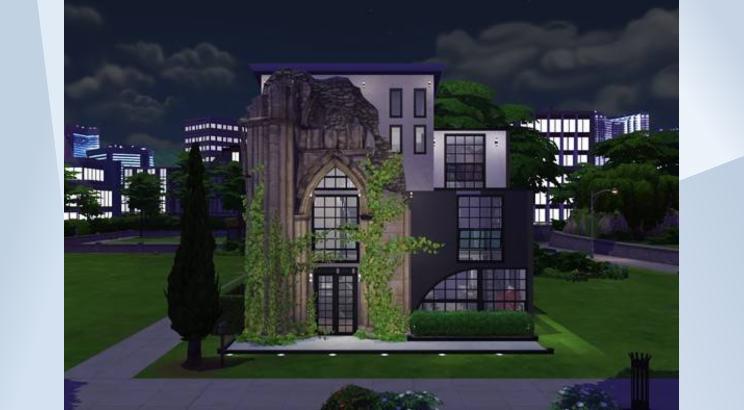 Modern House in the Ruins by Walksy13