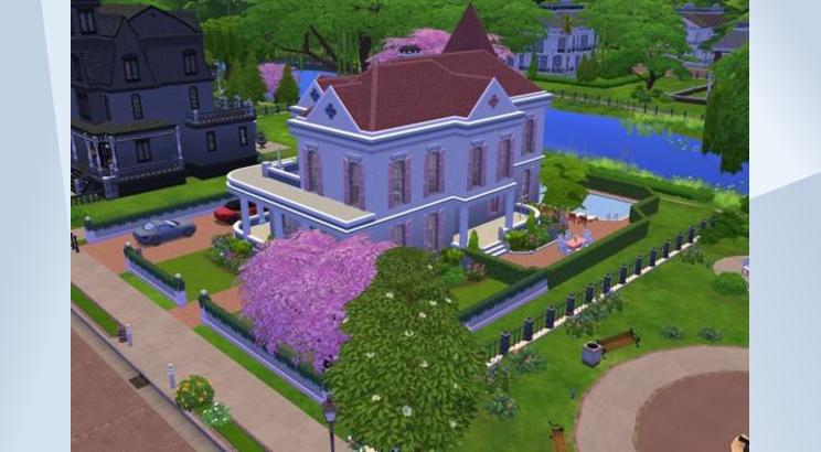 Pink and Blue Mansion image 2