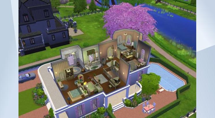 Pink and Blue Mansion image 4