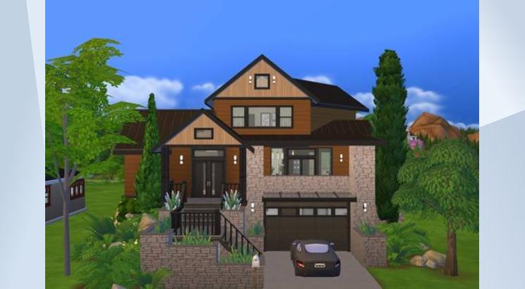 Base Game House by PaniScarlett