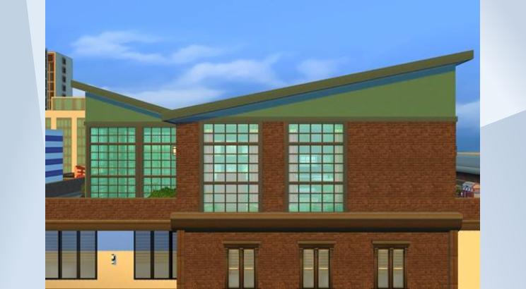 Artsy Penthouse Loft by Maxis