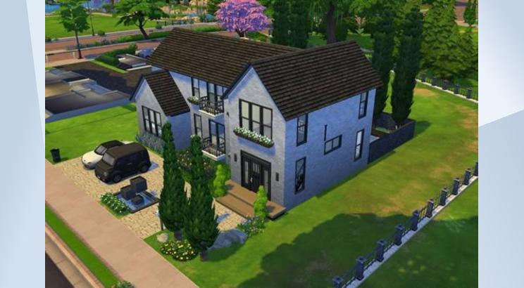 Modern cottage house image 2