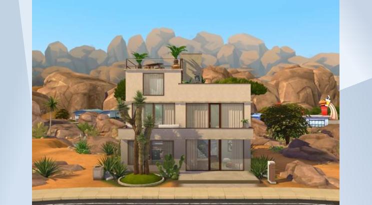 Modern Desert Home by ranidaysims