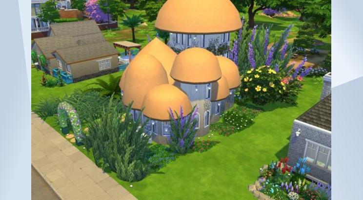 Mushroom House Day View 画像 2
