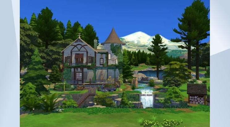 Rustic Waterfall Home by tazreentasnim