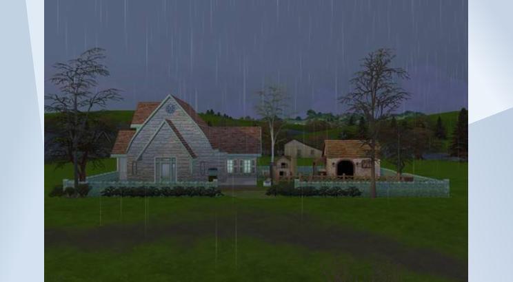 cute empty farm house by crown_of_glass