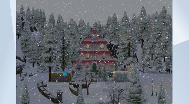 Xmas tree house by reverlautre