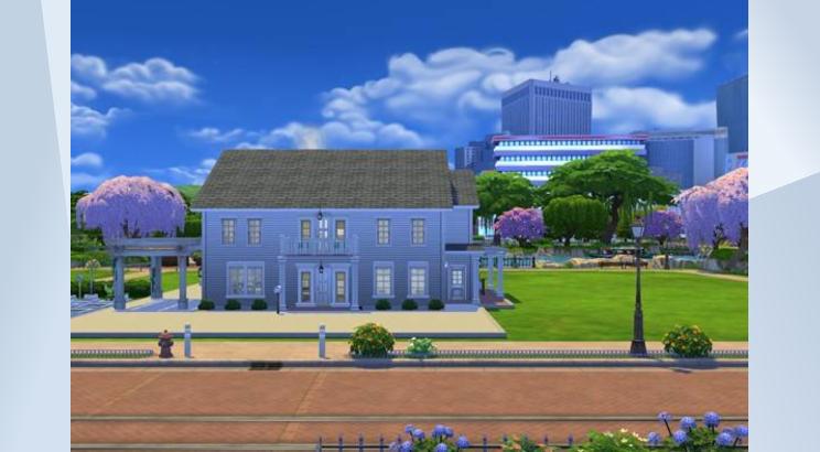 Modern Colonial house by MsBluepassions