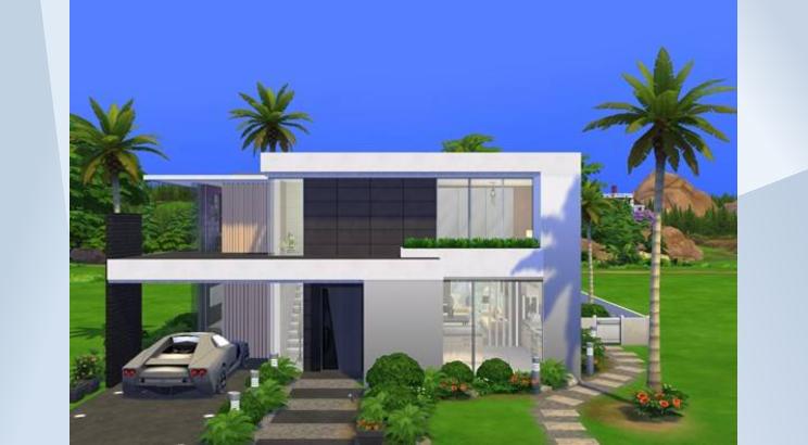 Modern FAMILY HOUSE by Lulkaaaaa