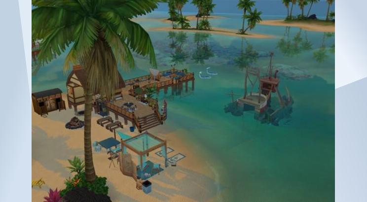 Sandiger Simoleon-Strand – Bild 2
