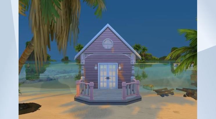 mini mermaid hut shell by IPoopGlitterbomb