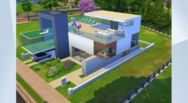 Imagem 2 de Casa com Piscina Suspensa
