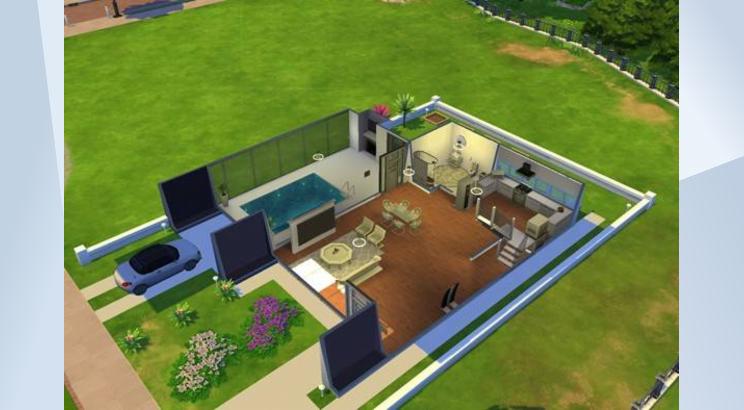 Imagem 3 de Casa com Piscina Suspensa
