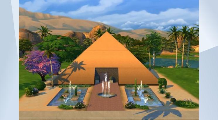 Fountain Pyramid by Maxis