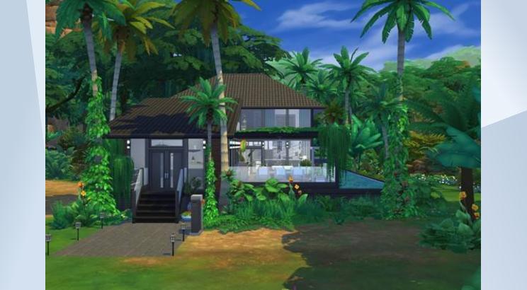 Modern Jungle Mansion by Jessiejessan