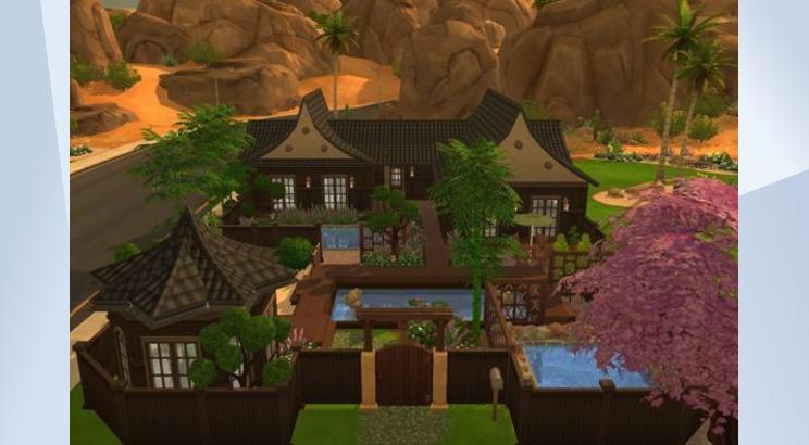 Japanese hotsprings house by prunebob