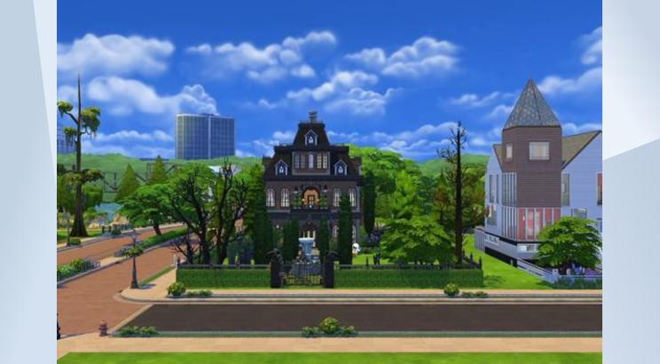 halloween house by reverlautre