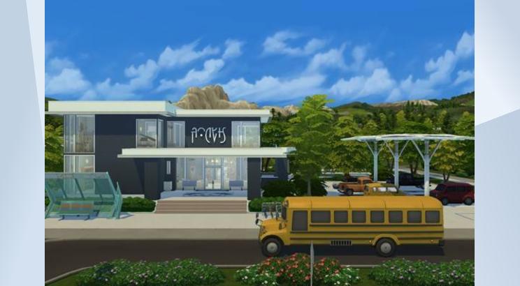 Modern Small High School by prettysparkle