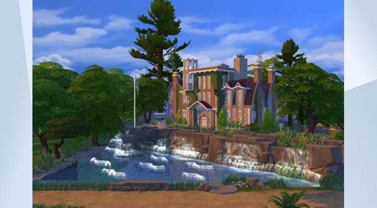 cliff coast cottage by Simstruction