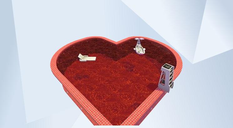 piscine coeur by reverlautre