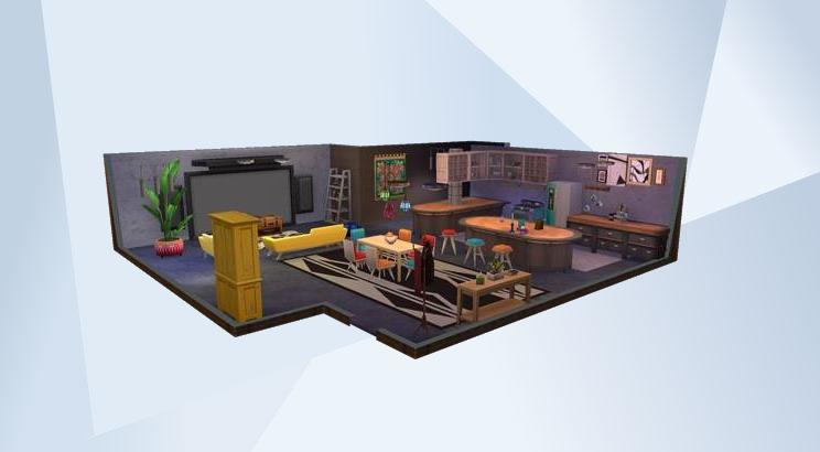 Hip Loft Hangout by Maxis