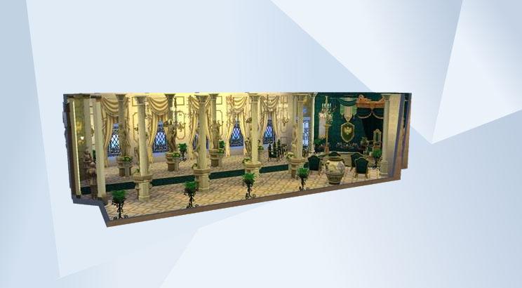 Throne room (green) image 2