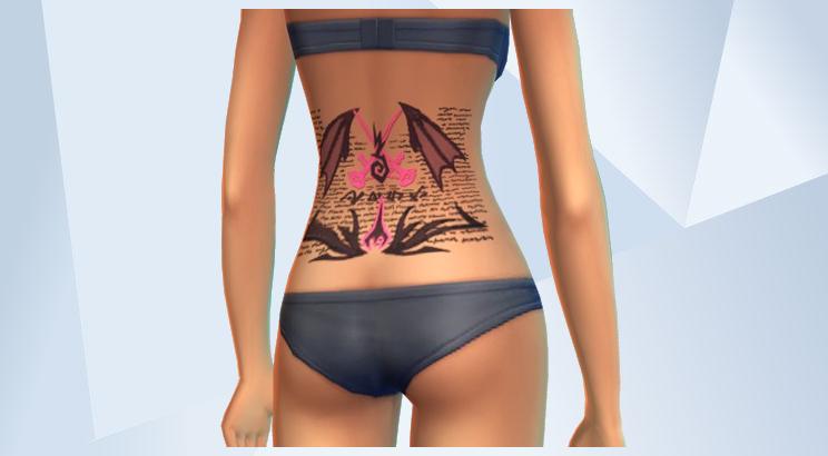 Imagen 3 de Vampire tattoo bottom
